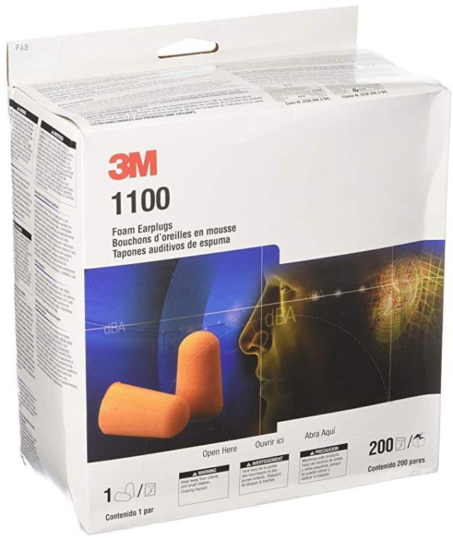 Rental store for 3M 1100 Uncorded Foam Earplugs 200 box in Boston MA