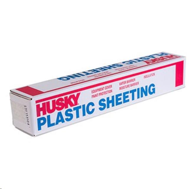 Rental store for Husky 10 4 x100  Clear 4mil Poly Shting in Boston MA