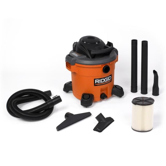 Rental store for 12 Gal. 5.0-Peak HP Wet Dry Vac Ridgid in Boston MA