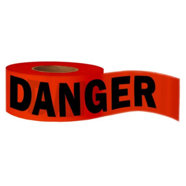 Rental store for Red Danger Tape  3  x 1,000 in Boston MA