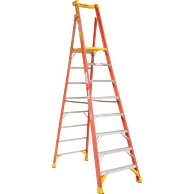 Rental store for Werner IA Fiberglass 8  Podium Ladder in Boston MA