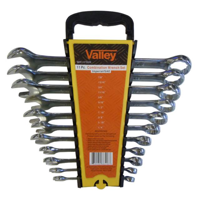 Rental store for 11 PC. COMBINATION WRENCH SET WITH RACK in Boston MA