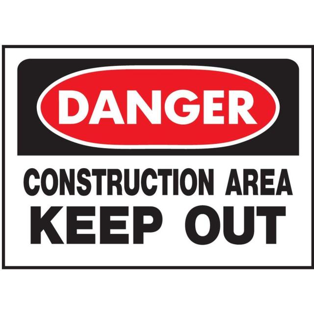 Rental store for Danger Keep Out Sign 213 - 10 x14 in Boston MA