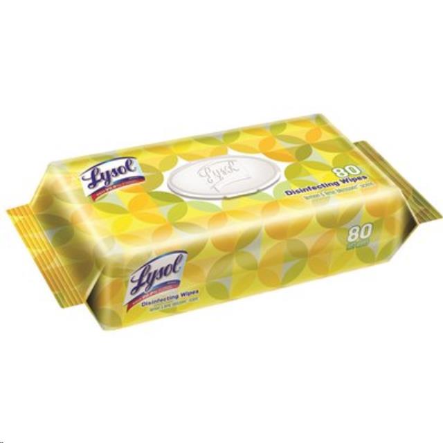 Rental store for Lysol 80Ct Lemon Lime Disinfecting Wipes in Boston MA