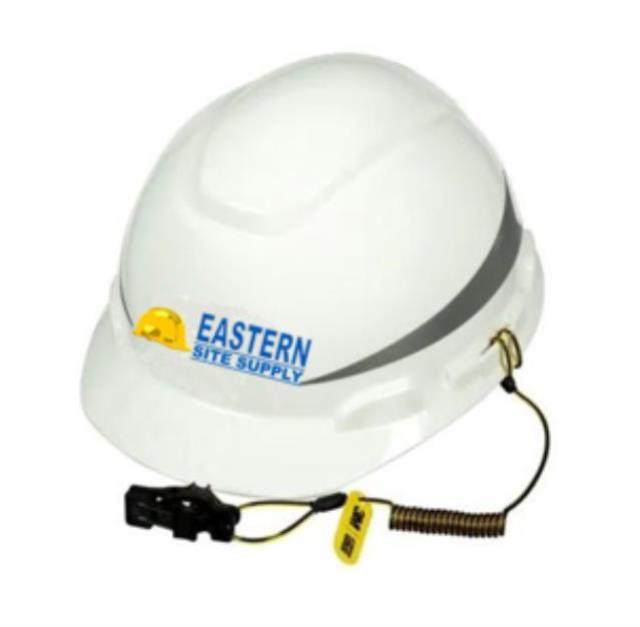 Rental store for Hard Hat Coil Tether w Clip in Boston MA